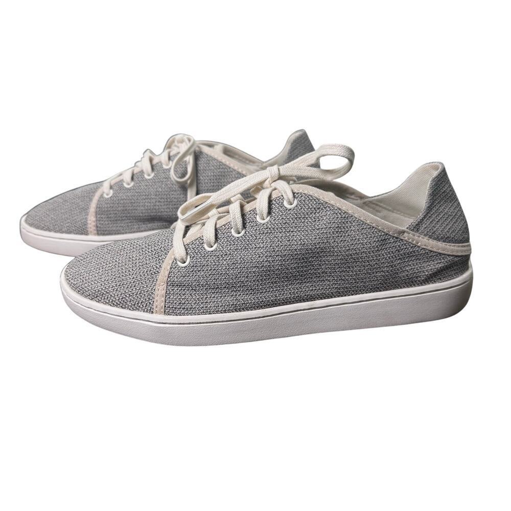 Olukai PEHUEA LI Women's Convertible Heel Sneakers Gray Sz 8 EUR 38